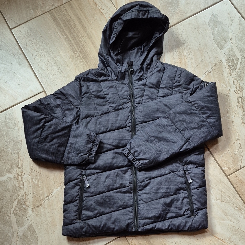 Children's Charcoal Puffer Jacket